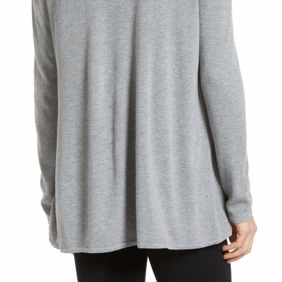 NWT $268 Soft Joie "Wren B" Open Front Gray Cardigan in size XS! - Picture 5 of 6